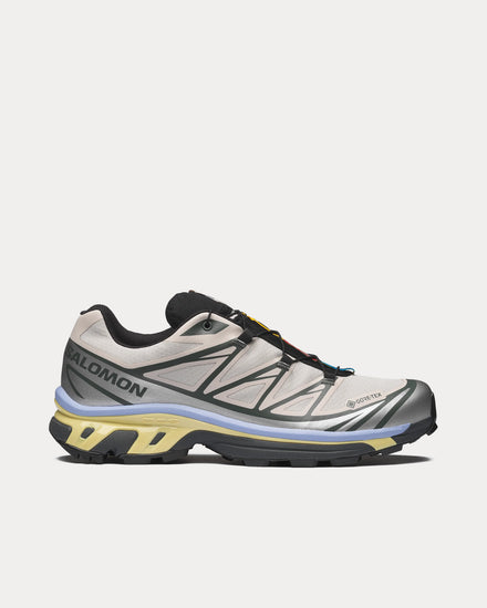 Salomon XT-6 Gore-Tex Silver Cloud / Urban Chic / Shadow Green Low Top Sneakers - 1