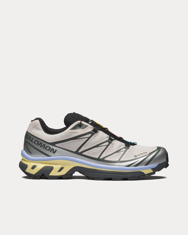 Salomon XT-6 Gore-Tex Silver Cloud / Urban Chic / Shadow Green Low Top Sneakers