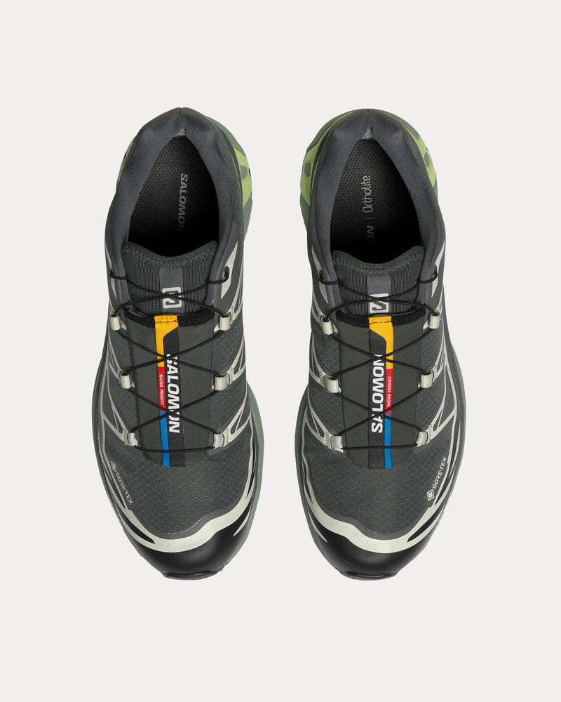 SALOMON｜SNEAKERS (Urban Chic/Black/Lime Cream (L4758130 Salomon XT-6 GORE-TEX Urban Chic Black Lime Cream L47581300