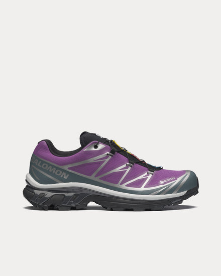 Salomon XT-6 Gore-Tex Concord Grape / Stormy Weather Low Top Sneakers - 1
