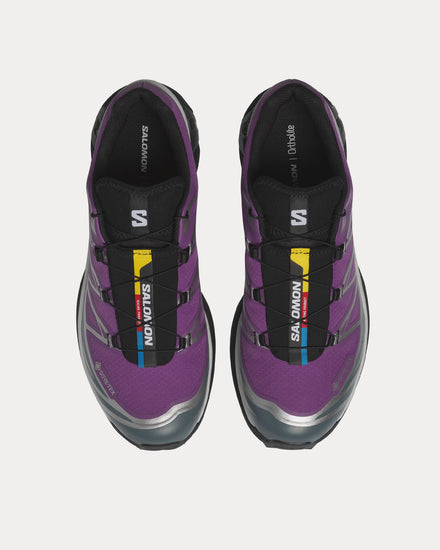 Salomon XT-6 Gore-Tex Concord Grape / Stormy Weather Low Top Sneakers - 2