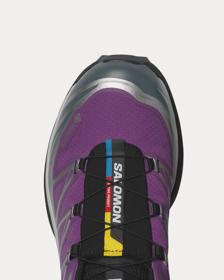 Salomon XT-6 Gore-Tex Concord Grape / Stormy Weather Low Top Sneakers - 5