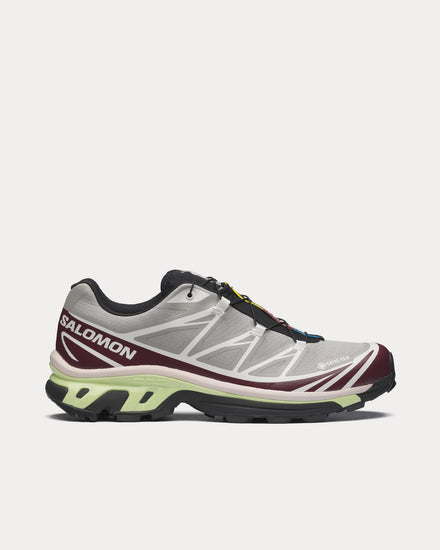 Salomon XT-6 Gore-Tex Paloma / Maroon Banner Low Top Sneakers - 1