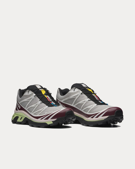 Salomon XT-6 Gore-Tex Paloma / Maroon Banner Low Top Sneakers - 3
