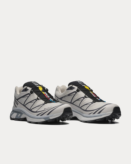 Salomon XT-6 Gore-Tex Silver Cloud / Black Low Top Sneakers - 3