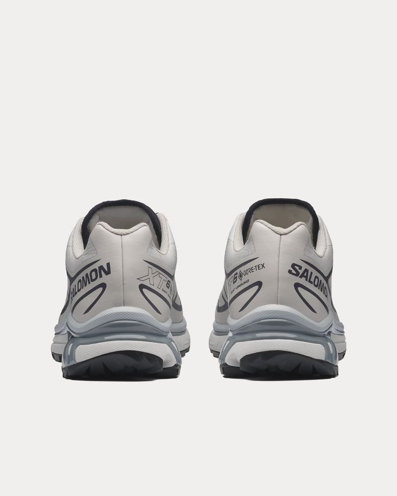 Salomon Unisex XT-6 Gore-Tex Silver Cloud / Black Low Top Sneakers