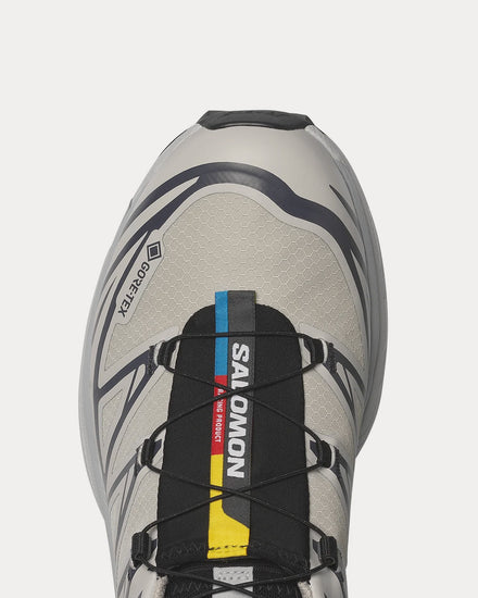 Salomon XT-6 Gore-Tex Silver Cloud / Black Low Top Sneakers - 5