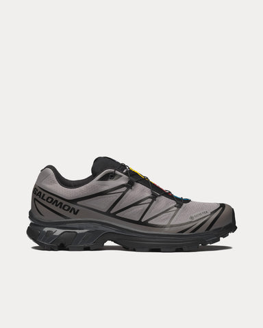 Salomon XT-6 Gore-Tex Black / Cloudburst / Dark Gull Gray Low Top Sneakers