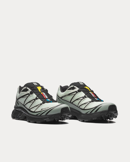 Salomon XT-6 Gore-Tex Sea Foam / Green Milieu / Black Low Top Sneakers - 3