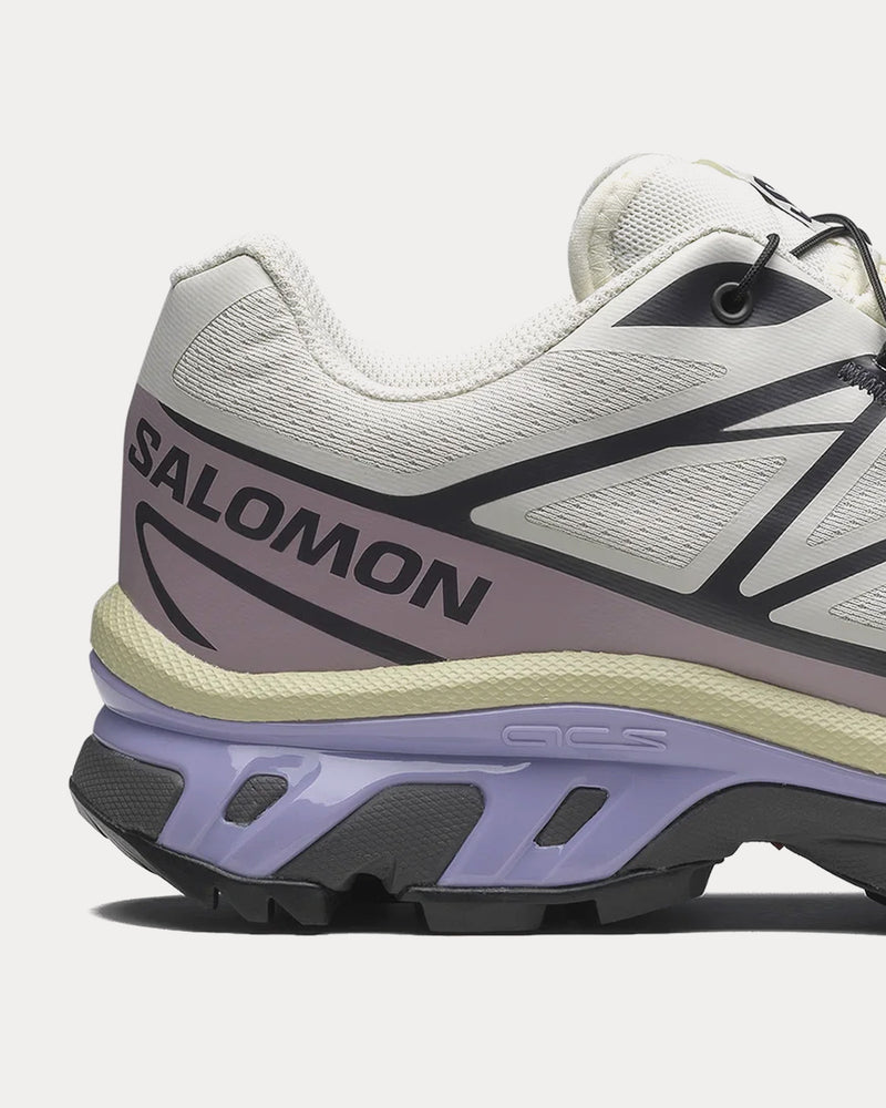Salomon Unisex XT-6 Icicle / Nirvana / Nine Iron Low Top Sneakers