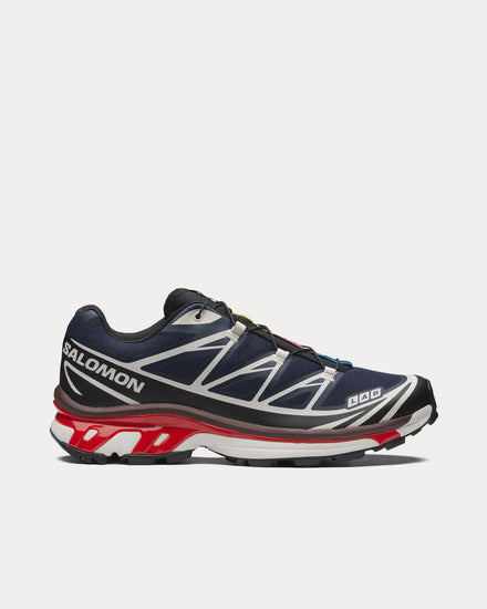 Salomon XT-6 Maritime Blue / Black Low Top Sneakers - 1