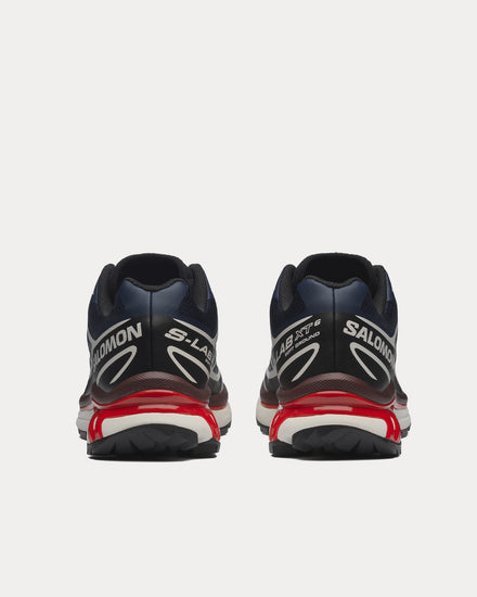 Salomon XT-6 Maritime Blue / Black Low Top Sneakers - 4