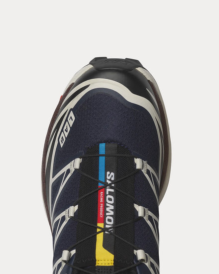 Salomon XT-6 Maritime Blue / Black Low Top Sneakers - 5
