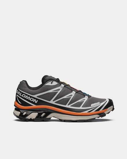 Salomon XT-6 Pewter / Black Low Top Sneakers - 1