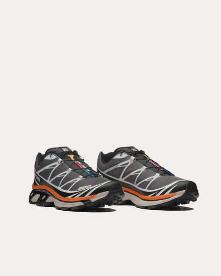 Salomon XT-6 Pewter / Black Low Top Sneakers - 3