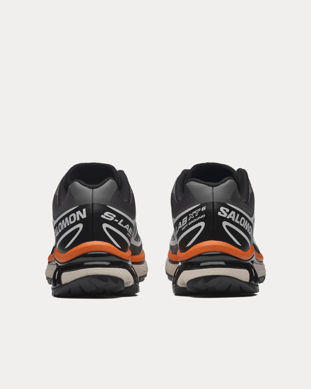 Salomon XT-6 Pewter / Black Low Top Sneakers - 4