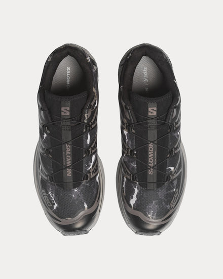 Salomon XT-6 Stormshade Black / Dark Gull Gray / Paloma Low Top Sneakers - 2