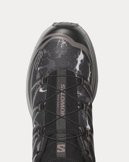 Salomon XT-6 Stormshade Black / Dark Gull Gray / Paloma Low Top Sneakers - 6
