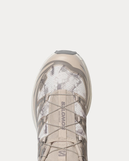 Salomon XT-6 Stormshade Silver Cloud / Cloudburst / Vanilla Ice Low Top Sneakers - 6