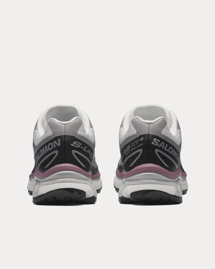Salomon XT-6 White / Black Low Top Sneakers - 4