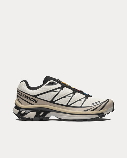 Salomon XT-6 Vanilla Ice / Black / Silver Cloud Low Top Sneakers - 1