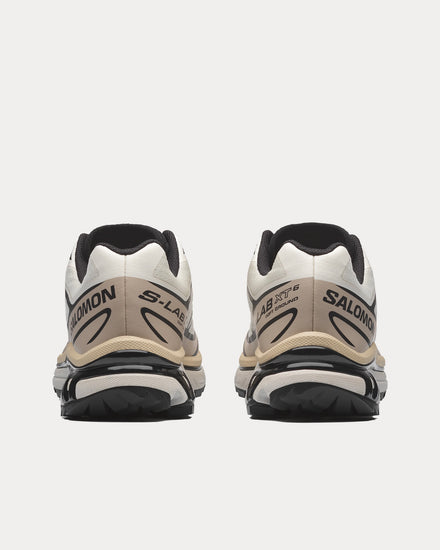 Salomon XT-6 Vanilla Ice / Black / Silver Cloud Low Top Sneakers - 4