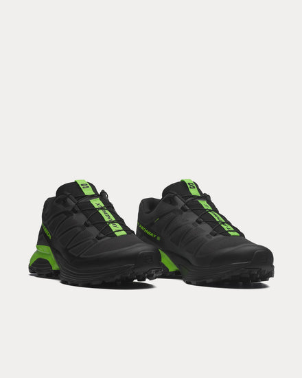 Salomon XT-Pathway 2 Asphalt / Black / Green Gecko Low Top Sneakers - 3