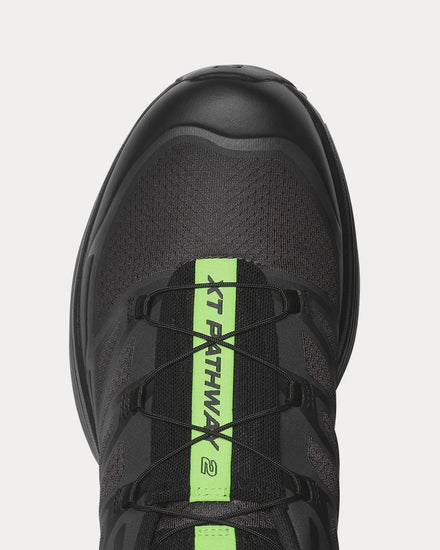 Salomon XT-Pathway 2 Asphalt / Black / Green Gecko Low Top Sneakers - 5