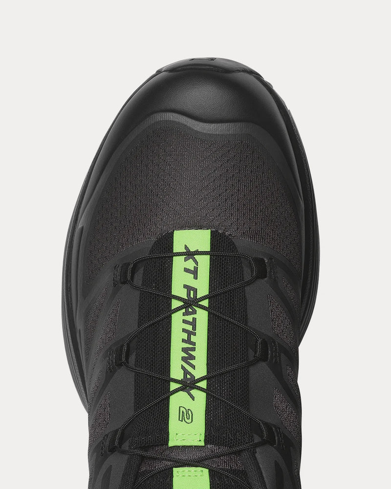 Salomon XT-Pathway 2 Asphalt / Black / Green Gecko Low Top Sneakers - 5