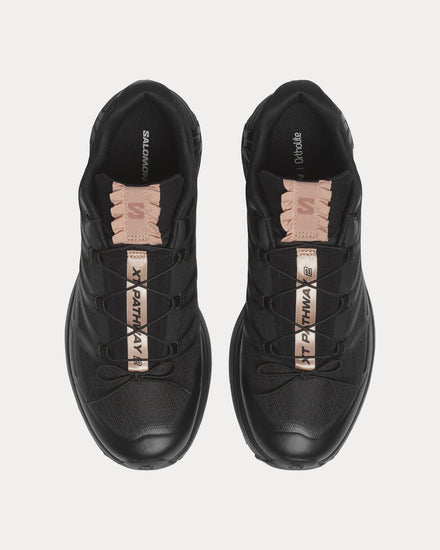 Salomon XT-Pathway 2 'Satin' Black / Black / Mahogany Rose Low Top Sneakers - 2