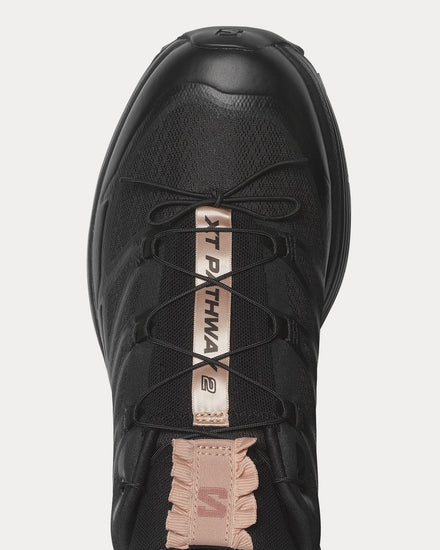 Salomon XT-Pathway 2 'Satin' Black / Black / Mahogany Rose Low Top Sneakers - 5