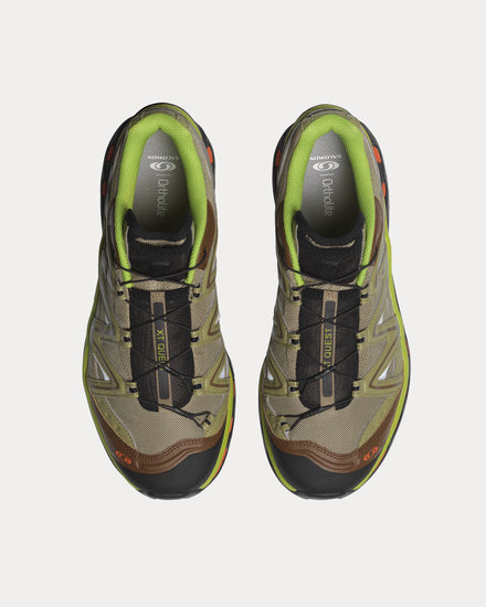 Salomon XT-Quest Aloe / Dark Earth / Burnt Ochre Low Top Sneakers - 2