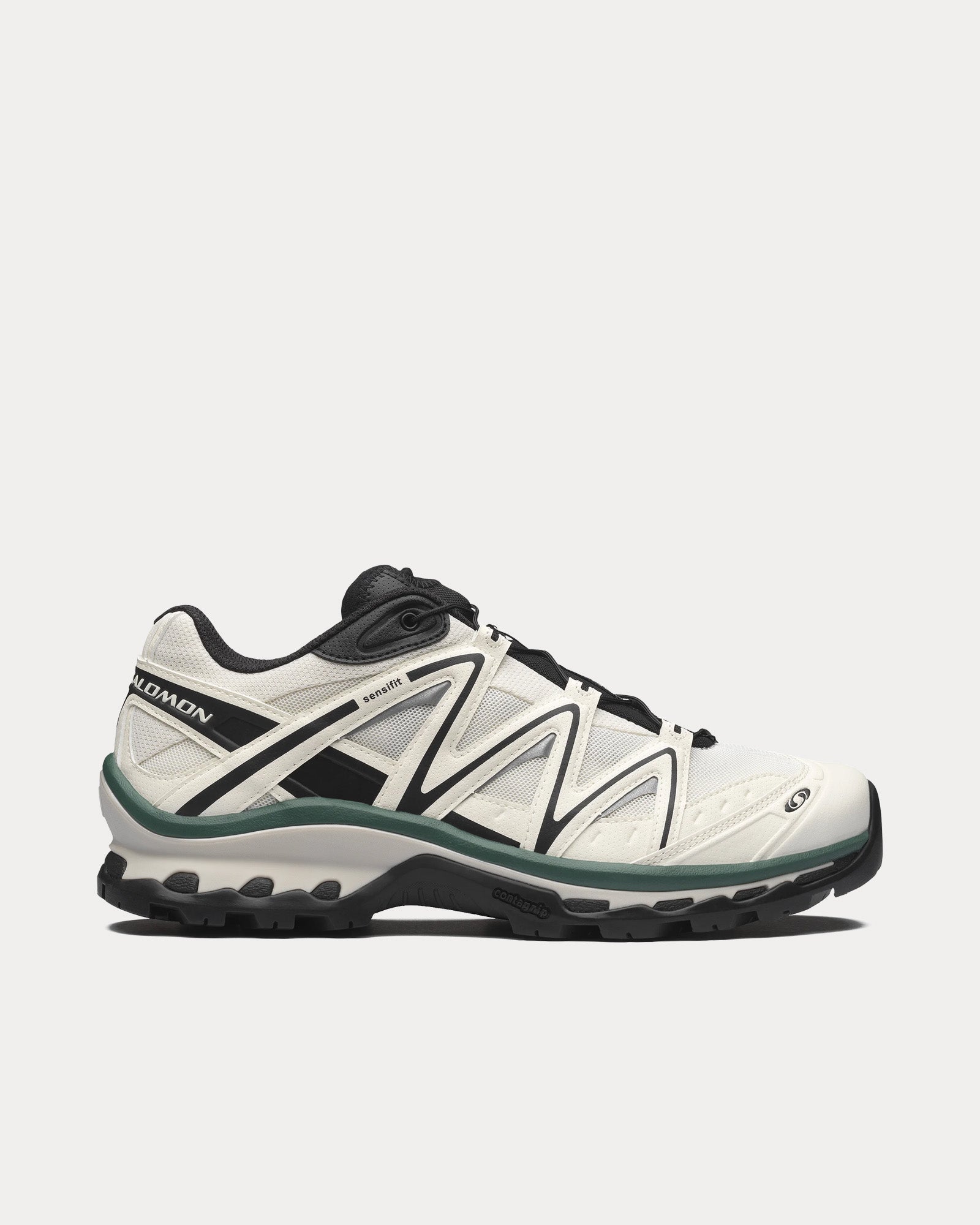 Salomon Unisex XT-Quest Vanilla Ice / Black / Bistro Green Low Top