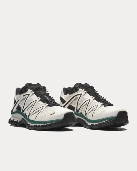 Salomon XT-Quest Vanilla Ice / Black / Bistro Green Low Top Sneakers - 3