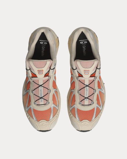 Salomon XT-Whisper Shortbread / Red Orange / Ftw Silver Low Top Sneakers - 2