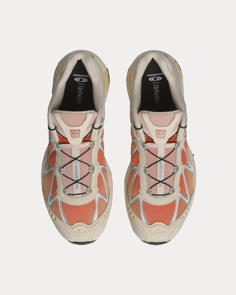 Salomon XT-Whisper Shortbread / Red Orange / Ftw Silver Low Top Sneakers - 2