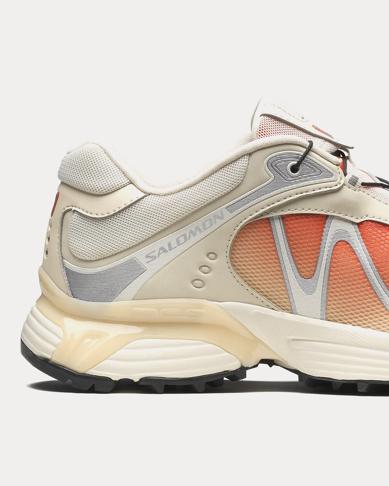 Salomon XT-Whisper Shortbread / Red Orange / Ftw Silver Low Top Sneakers - 5