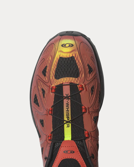 Salomon XT-Whisper Void Chili / Black / Acid Lime Low Top Sneakers - 5