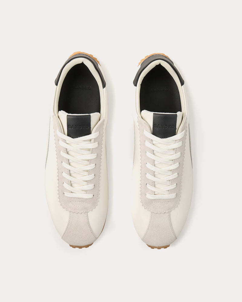 Sandro Running Off White Low Top Sneakers - 2