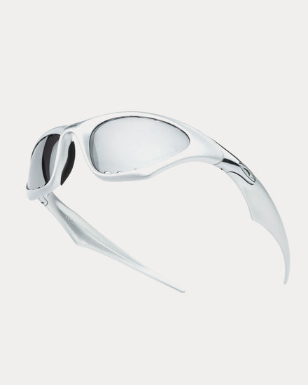 Oakley x Satisfy Scar X-Silver Metal Sunglasses - 3