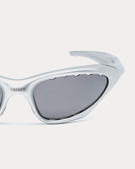 Oakley x Satisfy Scar X-Silver Metal Sunglasses - 4