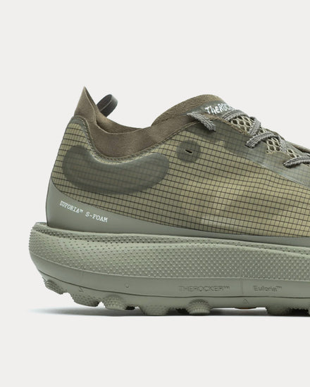 Satisfy TheROCKER Covert Green Running Shoes - 5