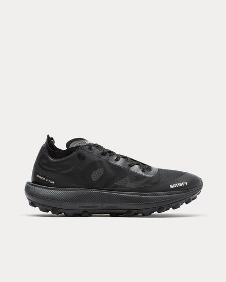 Satisfy TheROCKER Jet Black Running Shoes - 1