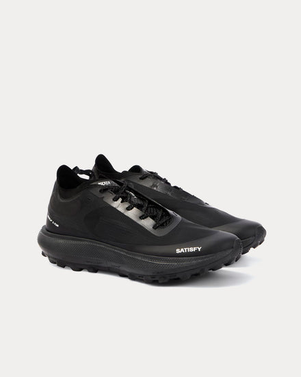 Satisfy TheROCKER Jet Black Running Shoes - 3