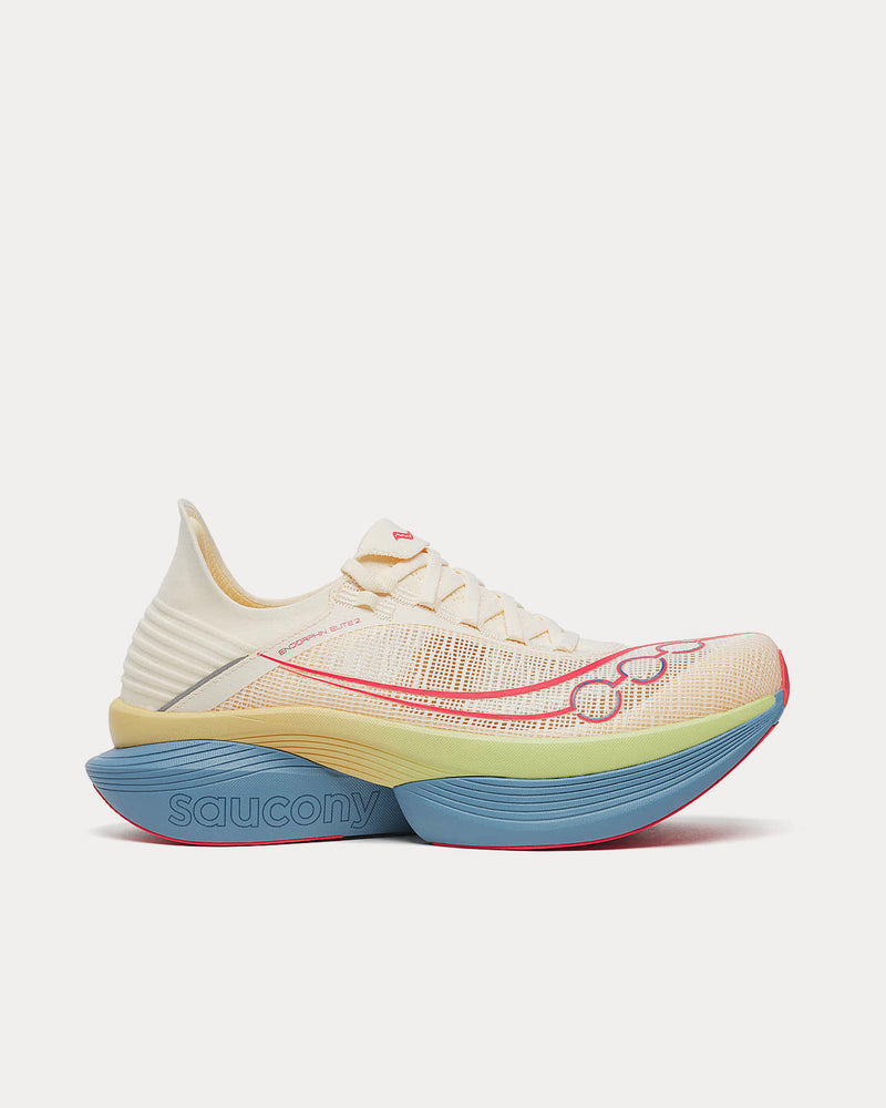 Saucony Endorphin Elite 2 Buttercream / Ash Running Shoes - 1