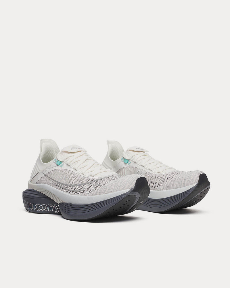 Saucony Endorphin Elite 2 Fog / Cinder Running Shoes - 3