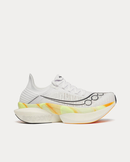 Saucony Endorphin Elite 2 White / Peel Running Shoes - 1