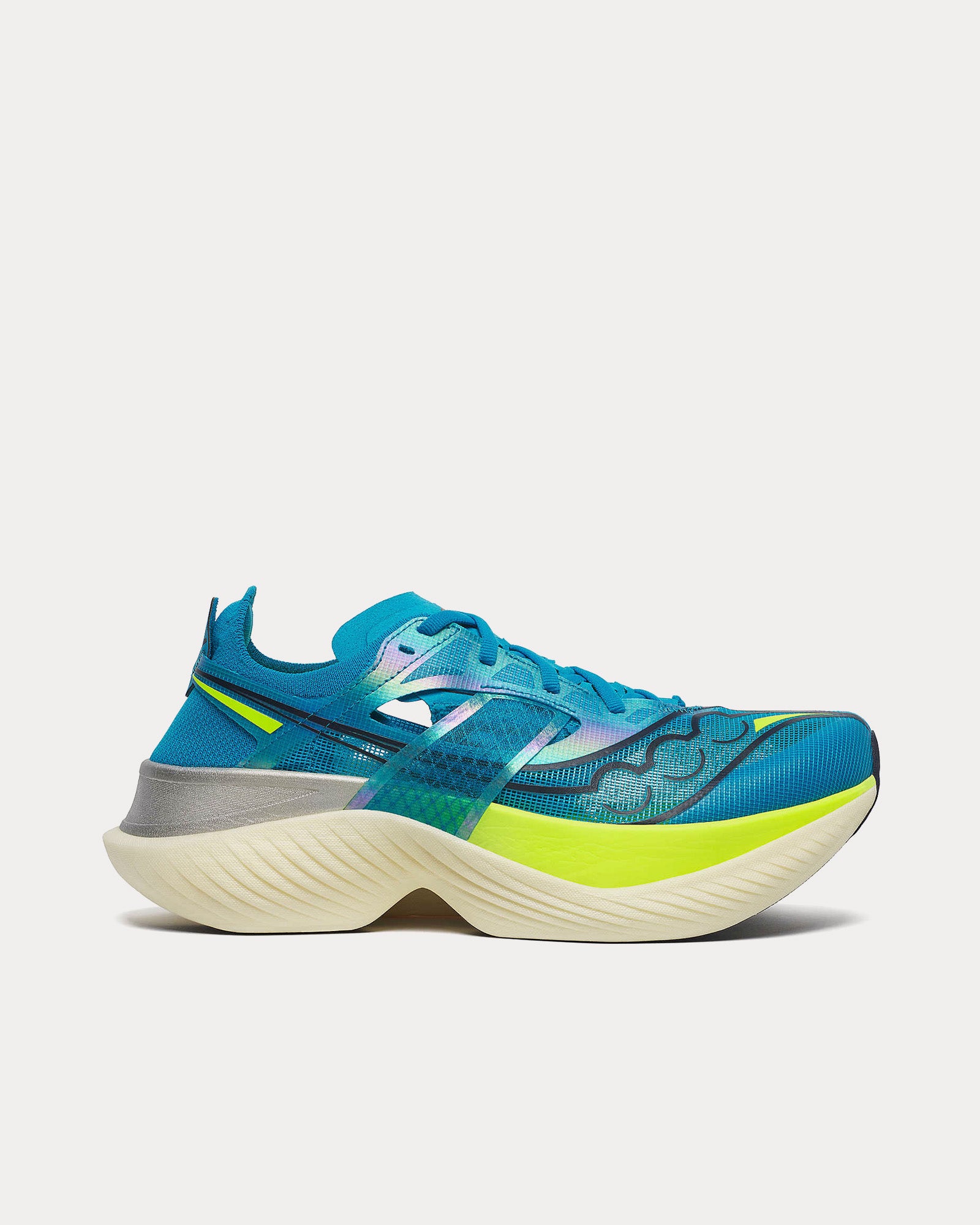 Saucony Men's Endorphin Elite ViZiBlue / Citron Running Shoes