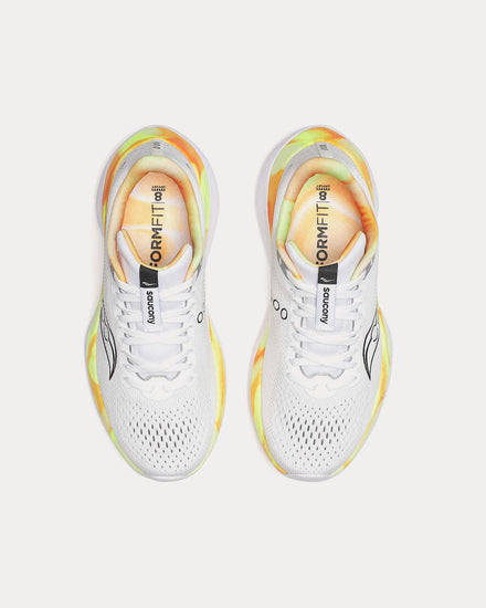 Saucony Endorphin White / Black Running Shoes - 2