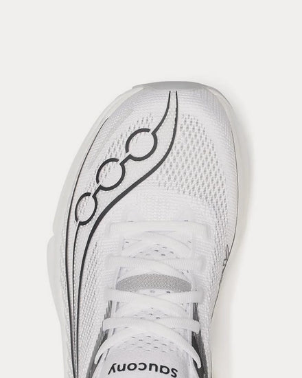 Saucony Endorphin Elite 3 White / Black Running Shoes - 6
